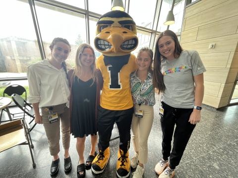group with Herky